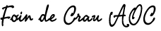 foin de crau aoc