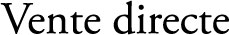vente directe merinos